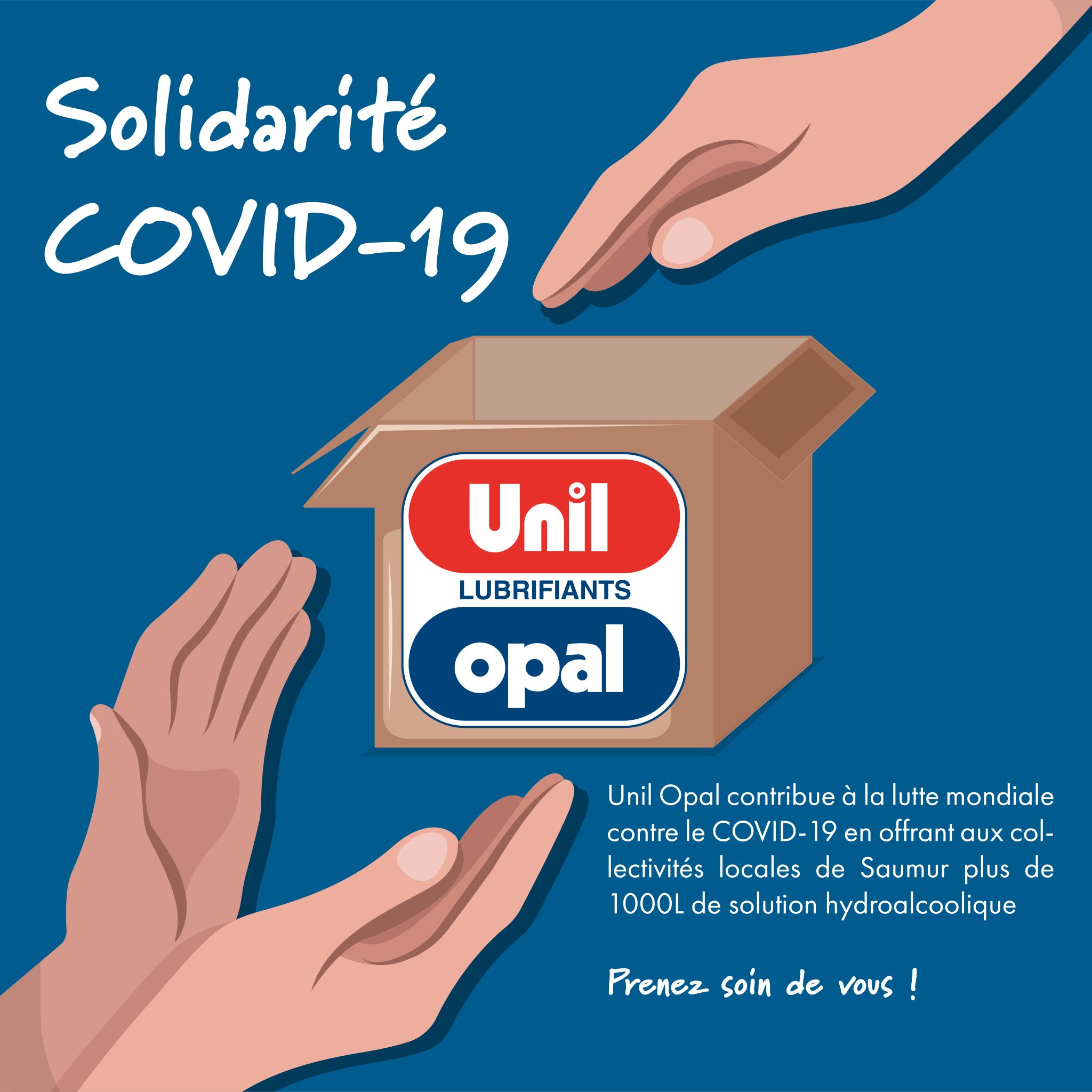 All in solidarity! - Unil Opal Fabricant d'huiles et lubrifiants ...